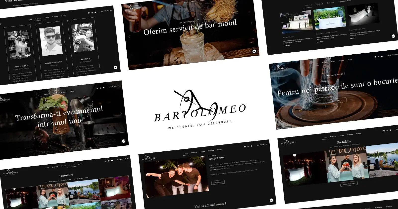 prezentare proiecte - bartolomeo events - by Project Web
